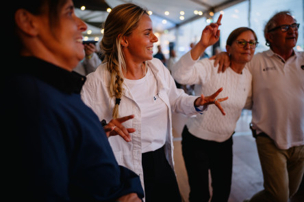 Soirée partenaire au Club 60° Nord sur le village de la Course des Caps Boulogne sur Mer Banque Populaire du Nord 2025.