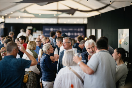 Soirée partenaire au Club 60° Nord sur le village de la Course des Caps Boulogne sur Mer Banque Populaire du Nord 2025.