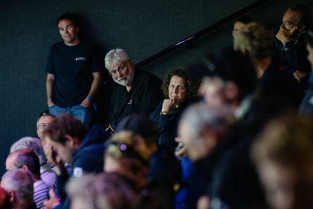Briefing météo des Skippers avant le départ de la Course des Caps Boulogne sur Mer Banque Populaire du Nord 2025.