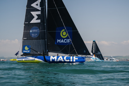 Départ de la Course des Caps Boulogne sur Mer Banque Populaire du Nord 2025, au large de Boulogne-Sur-Mer, le 29 juin 2025.