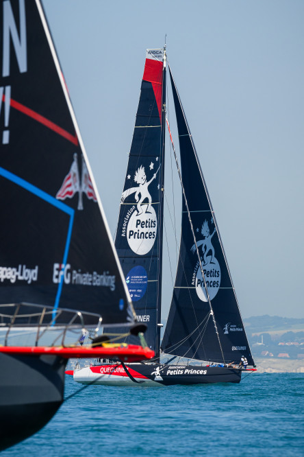 Départ de la Course des Caps Boulogne sur Mer Banque Populaire du Nord 2025, au large de Boulogne-Sur-Mer, le 29 juin 2025.