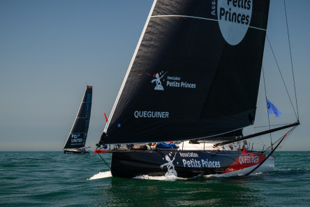 Départ de la Course des Caps Boulogne sur Mer Banque Populaire du Nord 2025, au large de Boulogne-Sur-Mer, le 29 juin 2025.
