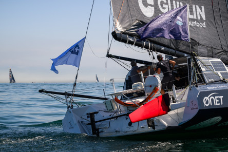 Départ de la Course des Caps Boulogne sur Mer Banque Populaire du Nord 2025, au large de Boulogne-Sur-Mer, le 29 juin 2025.