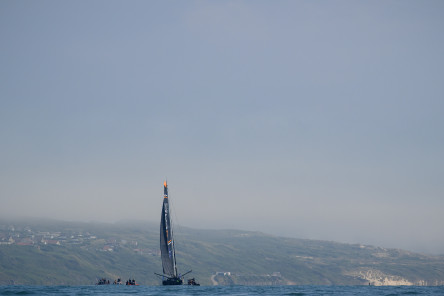 Départ de la Course des Caps Boulogne sur Mer Banque Populaire du Nord 2025, au large de Boulogne-Sur-Mer, le 29 juin 2025.