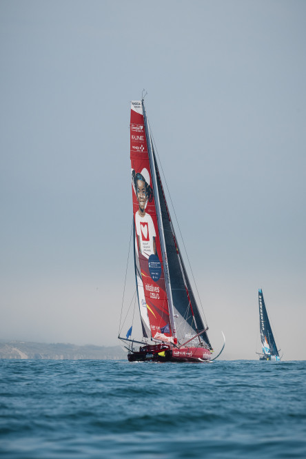 Départ de la Course des Caps Boulogne sur Mer Banque Populaire du Nord 2025, au large de Boulogne-Sur-Mer, le 29 juin 2025.