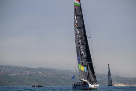 Départ de la Course des Caps Boulogne sur Mer Banque Populaire du Nord 2025, au large de Boulogne-Sur-Mer, le 29 juin 2025.