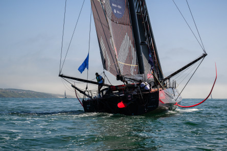 Départ de la Course des Caps Boulogne sur Mer Banque Populaire du Nord 2025, au large de Boulogne-Sur-Mer, le 29 juin 2025.