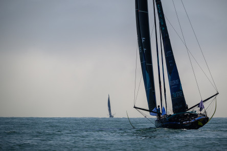 Départ de la Course des Caps Boulogne sur Mer Banque Populaire du Nord 2025, au large de Boulogne-Sur-Mer, le 29 juin 2025.
