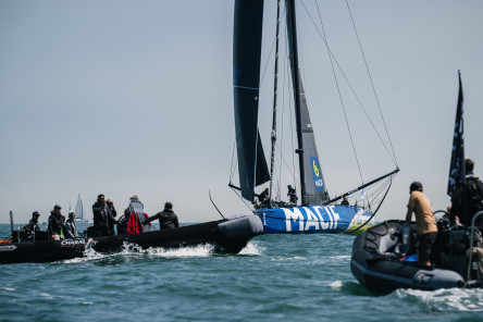 Départ de la Course des Caps Boulogne sur Mer Banque Populaire du Nord 2025, au large de Boulogne-Sur-Mer, le 29 juin 2025.