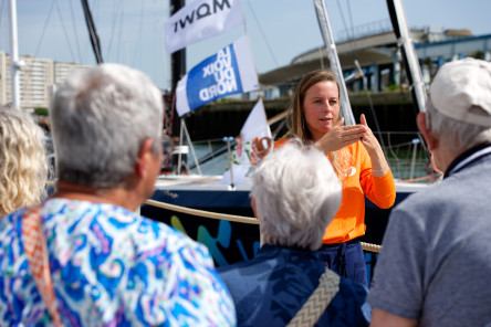 Course des Caps - Boulogne sur Mer - Banque Populaire du Nord 2025 --- Visite langage des signes