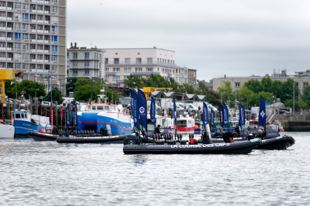 Course des Caps - Boulogne sur Mer - Banque Populaire du Nord 2025 --- Depart ponton