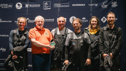 Remise des Prix le dimanche 06 Juillet 2025 de la Course des Caps Boulogne sur Mer Banque Populaire du Nord 2025, dans la salle L'Embarcadère, après un changement en dernière minute suite aux averses locales.