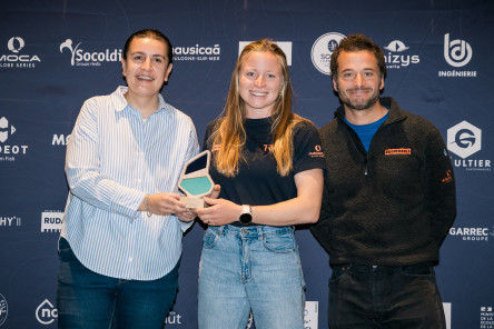 Remise des Prix le dimanche 06 Juillet 2025 de la Course des Caps Boulogne sur Mer Banque Populaire du Nord 2025, dans la salle L'Embarcadère, après un changement en dernière minute suite aux averses locales.