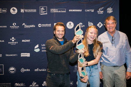 Remise des Prix le dimanche 06 Juillet 2025 de la Course des Caps Boulogne sur Mer Banque Populaire du Nord 2025, dans la salle L'Embarcadère, après un changement en dernière minute suite aux averses locales.